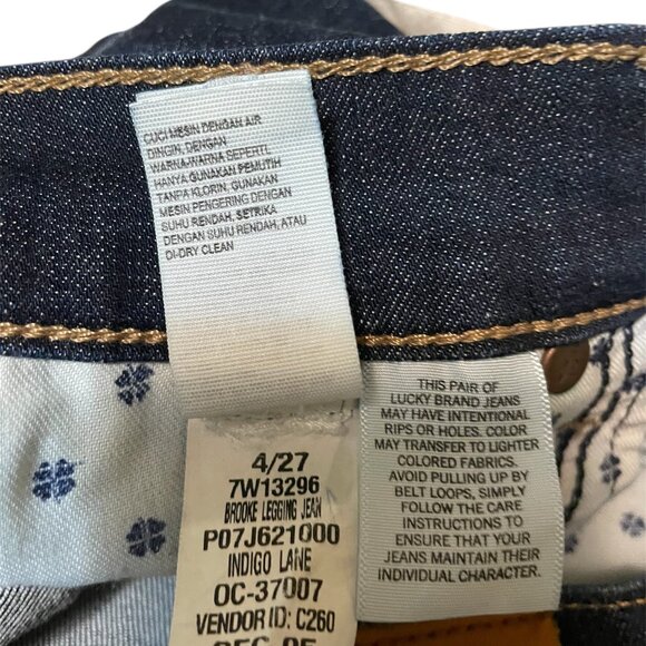 Lucky Brand Brooke Ankle Skinny Stretch Jegging – 4/27 - Picture 11 of 11